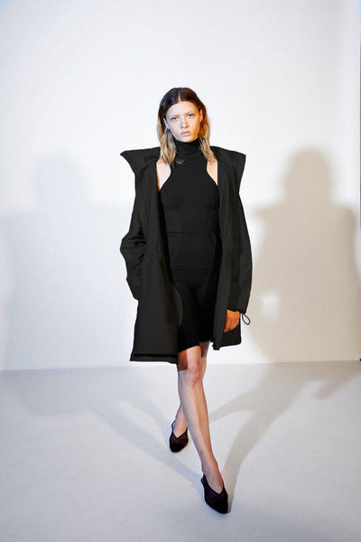 Coated Canvas Convertible Coat – VIMMIA