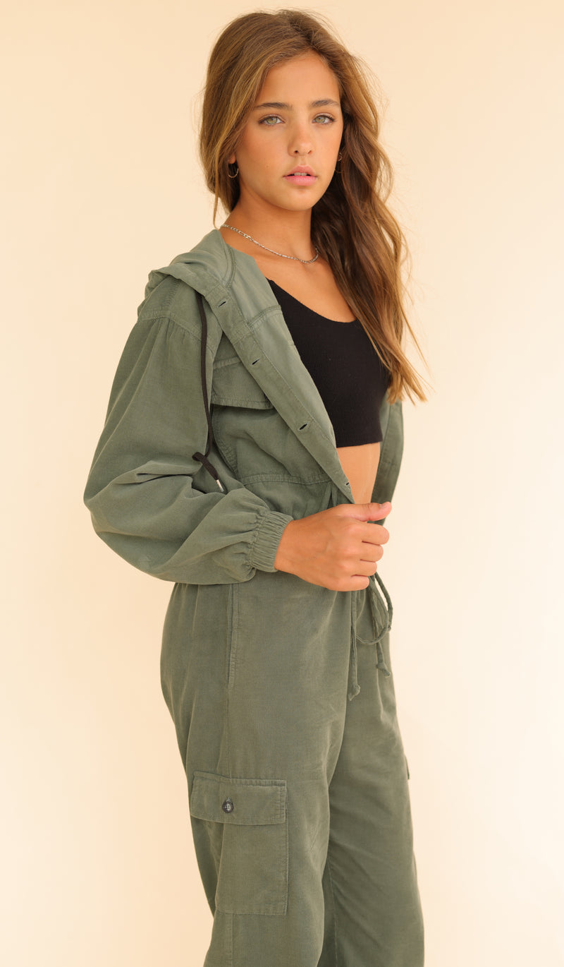 KAVEAH Corduroy Cropped Jacket