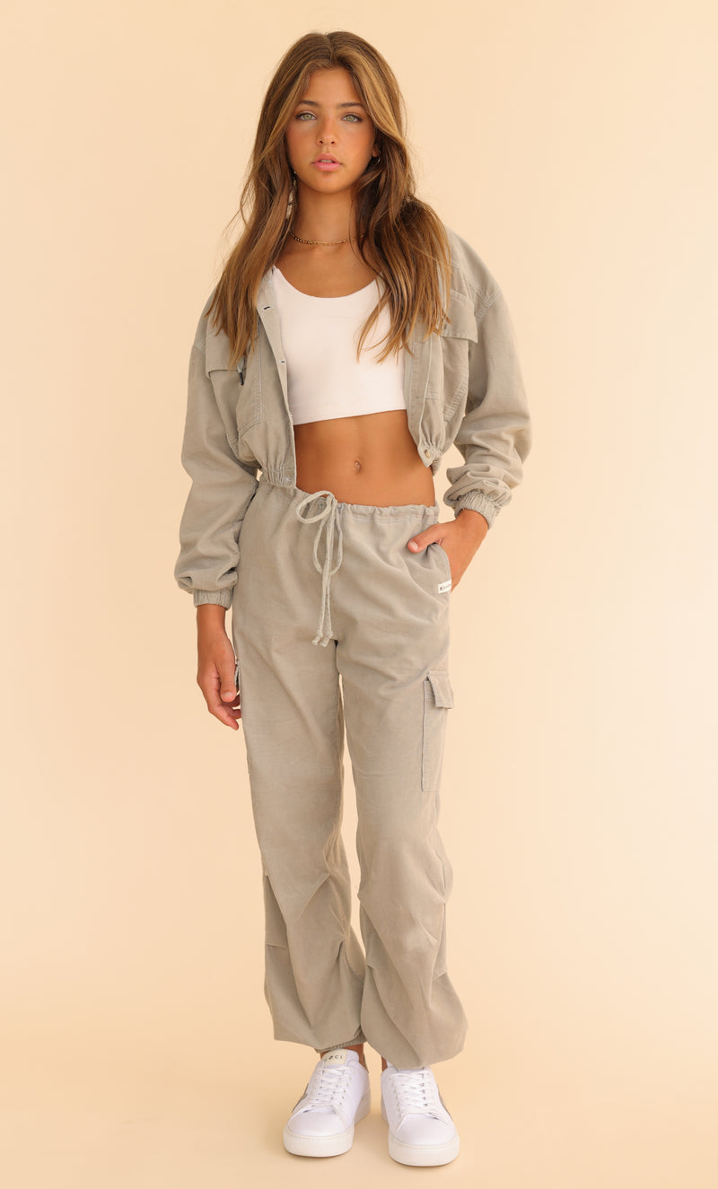 KAVEAH Corduroy Cropped Jacket