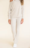 KAVEAH Hacci Ribbed Long Sleeve Pullover