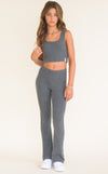KAVEAH Hacci Ribbed Bell Bottom Pant