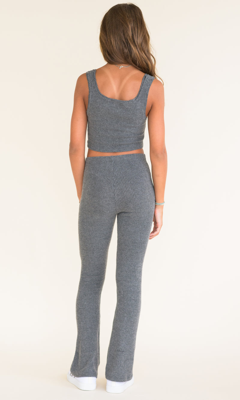 KAVEAH Hacci Ribbed Bell Bottom Pant