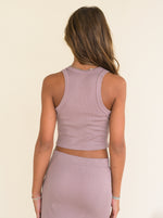 KAVEAH Ribbed Racerback Tank Top