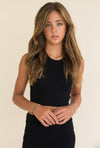 KAVEAH Ribbed Racerback Tank Top
