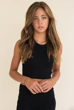 KAVEAH Ribbed Racerback Tank Top