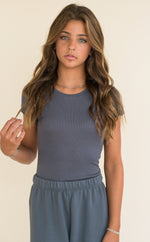 KAVEAH Ribbed Crewneck T-Shirt