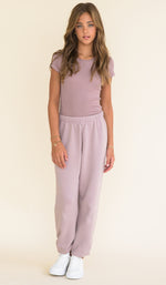 KAVEAH Ribbed Crewneck T-Shirt