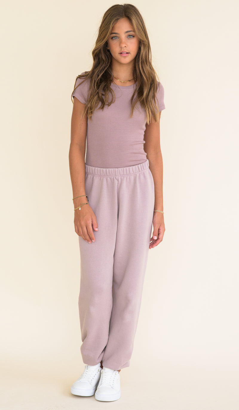 KAVEAH Ribbed Crewneck T-Shirt