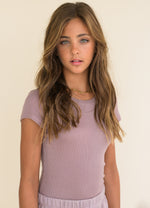 KAVEAH Ribbed Crewneck T-Shirt