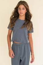 KAVEAH Crewneck Cropped Tee