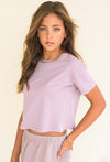 KAVEAH Crewneck Cropped Tee