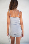 KAVEAH Ribbed Rouched Cami Dress