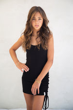 KAVEAH Ribbed Rouched Cami Dress