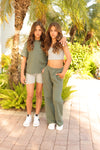 KAVEAH Spring Oversized Straight Leg Pant