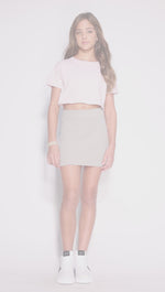 KAVEAH Crewneck Crop Tee