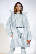 Coated Canvas Convertible Coat - VIMMIA