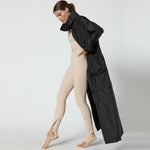 Coated Canvas Convertible Coat - VIMMIA