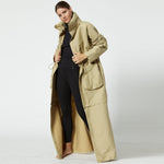 Coated Canvas Convertible Coat - VIMMIA