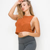 Cotton Cropped Muscle Tank - VIMMIA
