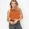 Cotton Cropped Muscle Tank - VIMMIA