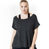 CurV Serenity Split Back Tee - VIMMIA