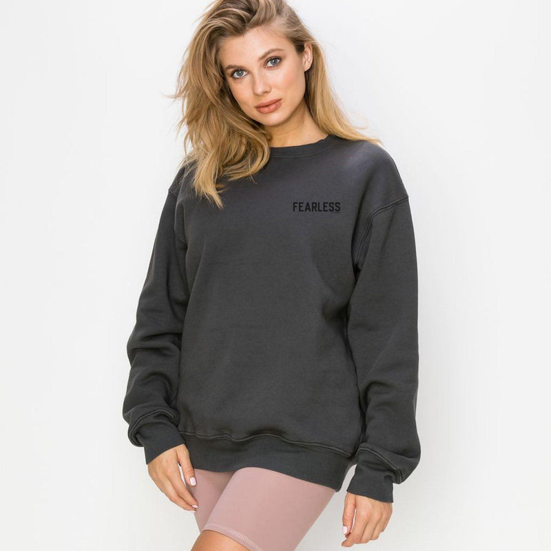 FEARLESS Crewneck Sweatshirt - VIMMIA