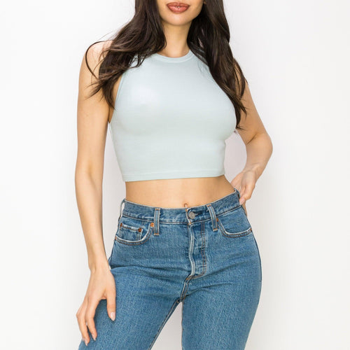 HEATHER Live-In Cropped Tank - VIMMIA