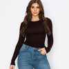 HEATHER Live-in Ribbed LS Top - VIMMIA