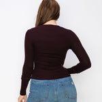 HEATHER Live-in Ribbed LS Top - VIMMIA
