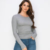 HEATHER Live-in Ribbed LS Top - VIMMIA