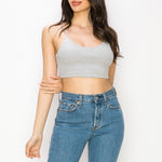 HEATHER Luxe Rib Low Back Cami - VIMMIA