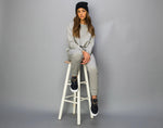 KAVEAH Fleece Cropped Long Sleeve Top - VIMMIA