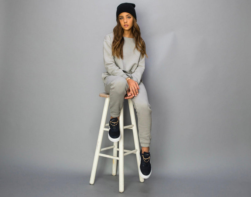 KAVEAH Fleece Cropped Long Sleeve Top - VIMMIA