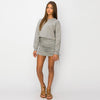 KAVEAH Fleece Cropped Long Sleeve Top - VIMMIA