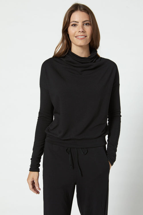 Soothe Cowl Neck Top - VIMMIA