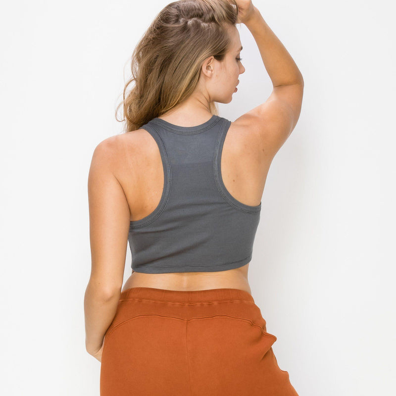 The Live-in Cropped Rib Tank
