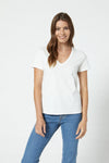 YF Fundamental V-neck Tee - VIMMIA