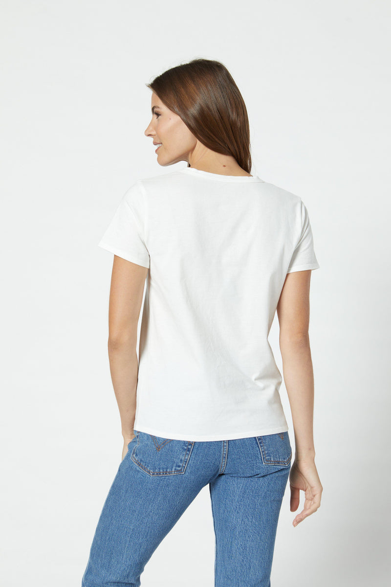 YF Fundamental V-neck Tee - VIMMIA